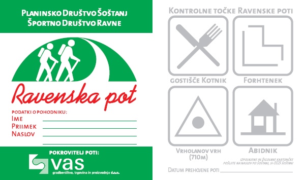 Kartonček Ravenske poti